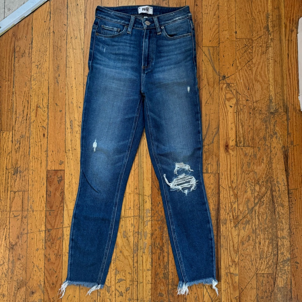 PAIGE Margot Cropped Jean - Size 25